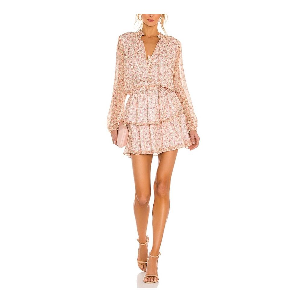 Yumi Kim 'Love Always' Pink Rayon Dress Size L